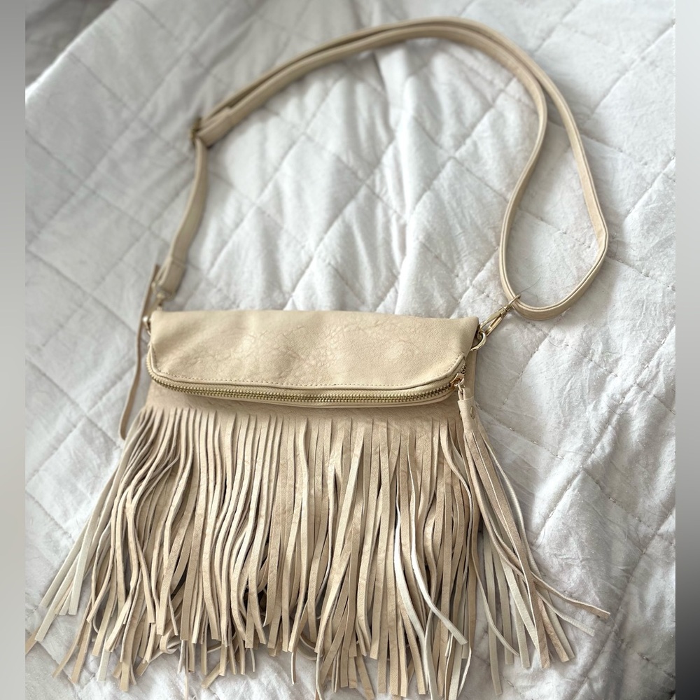 Leather purse cross body